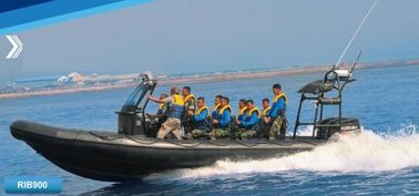 Chine Barque gonflable de 32 pieds pour la patrouille et le sauvetage fournisseur