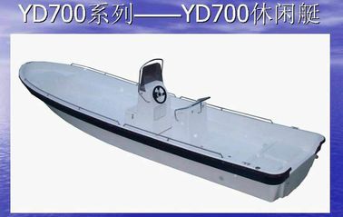 Chine Économie d'énergie Bateaux de pêche à longue portée Couleur personnalisée 7m 100% à la main fournisseur