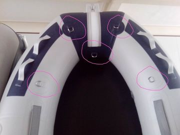 Chine Accessoires de bateaux gonflables en acier inoxydable fournisseur