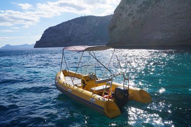 Chine Bateaux à coque rigide gonflables en fibre de verre Orca Hypalon de 4,3 m avec tube gonflable fournisseur
