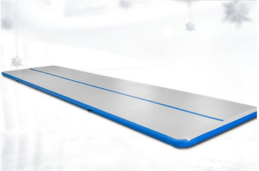 Chine Tapis de gymnastique gonflable en PVC, tapis à rouleaux à imprimer en soie Couleur personnalisée fournisseur