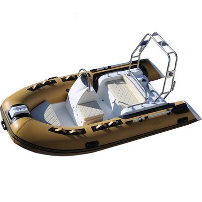 2022 6 personnes bateau gonflable hypalon bateaux gonflables bateau à côte 12ft côte360C avec console et cabine arrière fournisseur