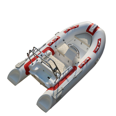 2022 bateaux de pêche gonflables à moteur 12ft rib boat 360C avec console et cabine arrière fournisseur