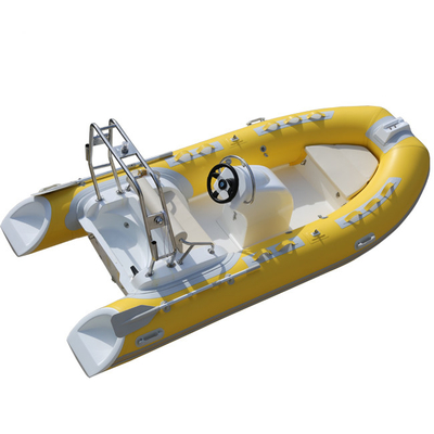 2022 fond rigide pour la pêche et se détendre plus de couleurs bateau gonflable 13ft orque côte390C avec cabine arrière fournisseur