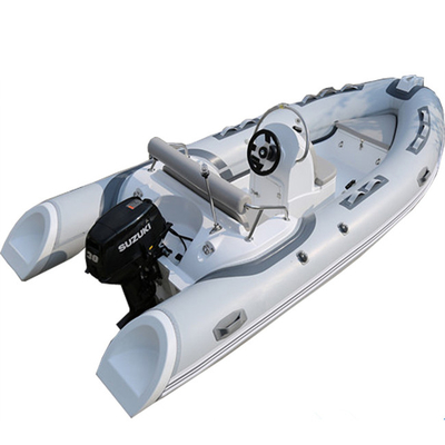 2022 bateaux gonflables portables bateaux à coque rigide gonflables longueur 430cm avec côte de cabine à carburant 430B fournisseur