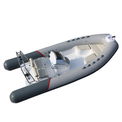 2022 17ft nouveau type bateau à côtes avec arc léger en acier inoxydable avec console centrale bateau gonflable côte de bateau520E fournisseur