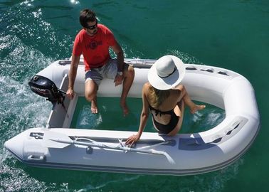 Bateau gonflable transparent en forme de V, pratique à transporter de 3,6 m avec deux rames en aluminium fournisseur