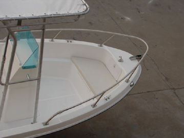 FRP Hull Fiberglass Bateaux de pêche à toit fixe Petits bateaux en fibre de verre pour le tourisme fournisseur
