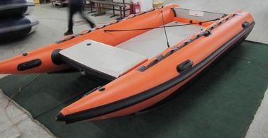 Un catamaran léger, un ponton, un catamaran gonflable de 430 centimètres. fournisseur