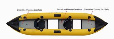 Kayak gonflable pour 2 personnes avec fenêtre, 388 cm de fond clair Kayak gonflable fournisseur