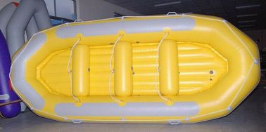 Un radeau gonflable de 470 cm pour 12 personnes, un bateau flottant gonflable en PVC lourd, avec tapis d' air double. fournisseur