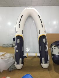 Des bateaux de travail en aluminium durables de 300 cm, à coque en aluminium, double fond gonflable. fournisseur