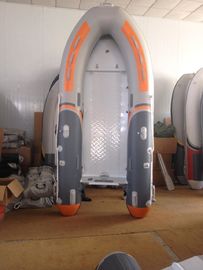 Réservoir avant Barque à côtes en aluminium double couche fond plat 4 personnes Barque gonflable tube en PVC fournisseur