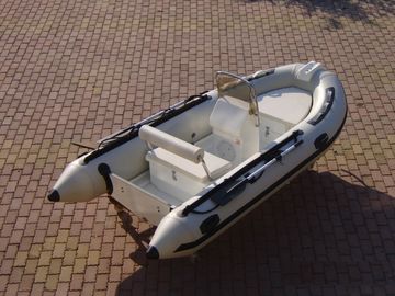 Bateau à côtes de 3,5 m, multi-fonctionnel, à coque en fibre de verre, pour 5 personnes fournisseur