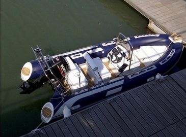 Orca Hypalon Tender petit bateau à côtes bleu foncé Résistance chimique avec 316 SS arc léger fournisseur