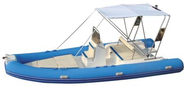 Bateau à côtes gonflables de luxe de 6 m 1587 KGS Bateau léger avec étape en fibre de verre fournisseur
