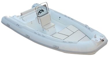 Plancher de luxe bateau gonflable à côtes fait à la main 550 cm 4 couches de coutures renforcées fournisseur