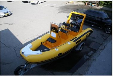 17ft orque hypalon côte gonflable côte de bateau 520A avec lit solaire console centrale certificat CE cabine arrière fournisseur