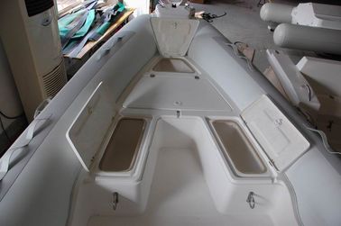 Bateau gonflable rigide en PVC de 20 pieds 590 kg, bateau gonflable à fond dur fait à la main fournisseur