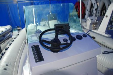 Bateau gonflable en PVC de 28 pieds et 850 centimètres, bateau gonflable à côtes avec grand panneau solaire. fournisseur