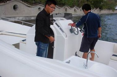 Orca Hypalon bateau gonflable à côtes 960cm 20 personnes sécurité avec grande console fournisseur