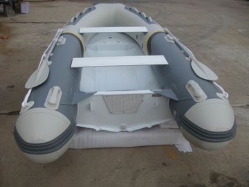 Réservoir avant Barque à côtes en aluminium double couche fond plat 4 personnes Barque gonflable tube en PVC fournisseur