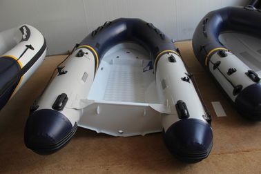 Réservoir avant Barque à côtes en aluminium double couche fond plat 4 personnes Barque gonflable tube en PVC fournisseur