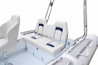 Bateau à côtes en aluminium de luxe, de 216 cm de largeur, imperméable, lourd, en V fournisseur