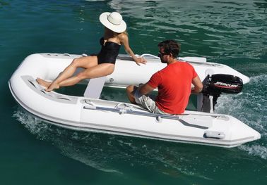 Facile à installer, bateau de pêche pour 3 personnes, écologique, 250 centimètres de fond en verre. fournisseur