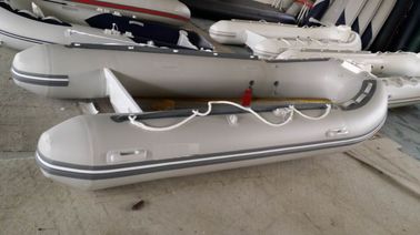 Bateau gonflable transparent en forme de V, pratique à transporter de 3,6 m avec deux rames en aluminium fournisseur