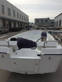 Bateaux de pêche à deux places en fibre de verre Largeur 1,9 m Bateau de pêche pour 6 personnes fournisseur