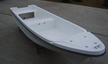 Attractifs bateaux de pêche commerciaux à double coque de 4,2 m FS420D avec réservoir de pêche fournisseur