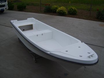 Des bateaux de pêche sportive de 4,2 m, un seul bateau de 14 pieds pour le divertissement. fournisseur