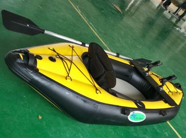 Kayak professionnel gonflable en mer à double personne avec plancher airmat fournisseur