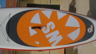 Une planche gonflable debout de 12 pieds, des planches de paddle personnalisées attrayantes avec un coussin EVA. fournisseur