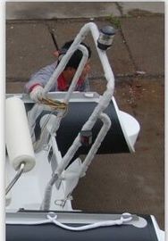 Console en fibre de verre personnalisée pour bateau, couvertures de parapluie UV résistantes pour bateau fournisseur