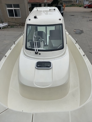 2023 nouveau yacht de pêche de 8,7m GRP avec cabine à bas prix avec deux moteurs fournisseur