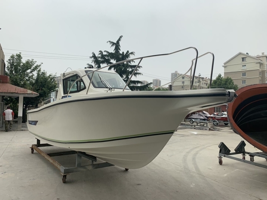 2023 nouveau bateau GRP de 27 pieds pour la pêche et les loisirs avec équipage de 8 personnes avec cabine fournisseur