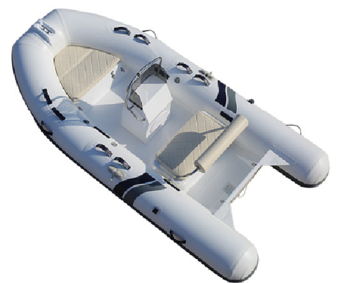 Vivez le frisson de 25-30 nœuds avec notre petit bateau gonflable, pont antidérapant inclus fournisseur