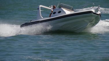 9.6m Orca Hypalon Rib gonflable Rib960B avec console de cabine / grand canapé fournisseur