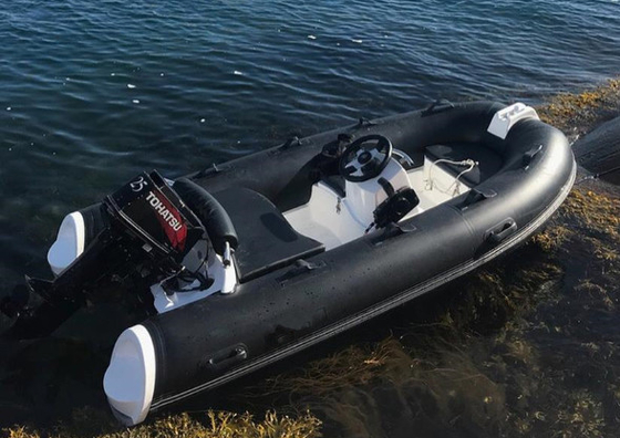 2022 nouvel aigle de mer bateau gonflable 11ft côte330C couleurs noires fournisseur